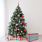 Northlight 20.5" Transparent Zip Up Christmas Storage Box- Holds 112 Ornaments - Image 4