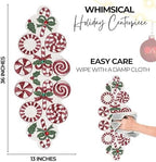 Alpha Living Home Beaded Christmas Table Runner 13x36 - Image 4
