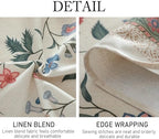 ISAENNE Designer French Round Elegant Tablecloth,Diameter 55" - Image 4