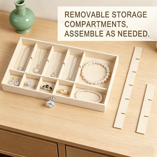 Women's Jewelry Organizer, Large 5-Layer Diamond Border Ornaments Box - Image 2