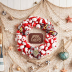Cinnvoice Front Door Decor Wreath Sign Party Decorations Themed Wreath Ornament for Birthday Party Home Porch Window Wall Art Door Plaque(Gone Fishing) by QinYee
