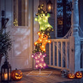 Halloween Ghost Lights 42 Inch H Pre-lit Lighted Ghost Witch Hats Decor by VIHOSE
