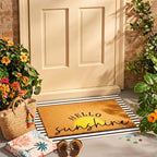 Tinideya 2 23.6 X 35.4 Inches Sunshine Yellow Brown - Image 5