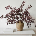 Daynight 12 Pcs Fall Artificial Eucalyptus Stems, 35″ Silk Faux Fall Stems by Unknown