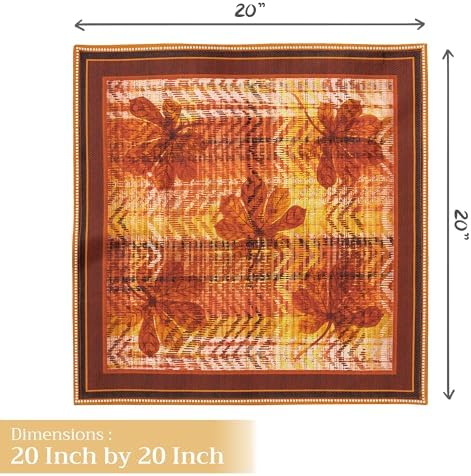 Maison d' Hermine Cloth Napkins Set of 4 Reusable 100% Cotton (20" x 20") - Image 4