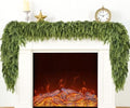 Giauma 9FT Double Fullness Artificial Christmas Cedar Garland 280 Branches by GIAUMA