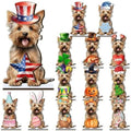 Magnetic Wood Animal Tabletop Decor Interchangeable Holiday (D) by Unknown