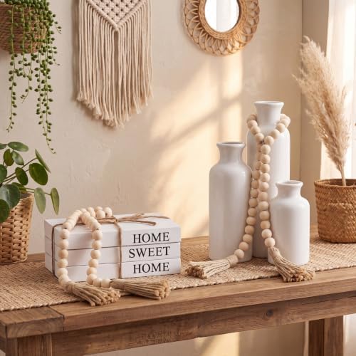 Reallnaive 8 Pcs Rustic Vase Centerpieces, Home Sweet Home by Reallnaive