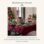 MACKENZIE-CHILDS Set of 4 Polyresin Napkin Rings, Cute Napkin-Holder Rings, Toyland Drum - Image 6