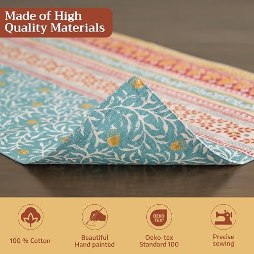 Maison d' Hermine Placemats Set of 4 Reusable 100% Cotton (13"x19") - Image 3