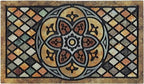 CHICHIC Welcome Door Mat 24 x 36 Inch Front Doormat Outdoors for Home Entrance Outdoors Mat for Outside Entry Way Doormat Entry Rugs, Heavy Duty Non Slip Rubber Back Low Profile, Petal by CHICHIC