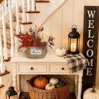 Fall Centerpieces for Tables Fall Floral Peonies Artificial Flowers in Vase - Image 5