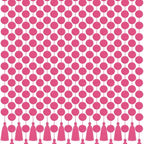 Yalikop 10 Pcs Pom Pom Garland 5 ft Diwali Party, Pink by Yalikop
