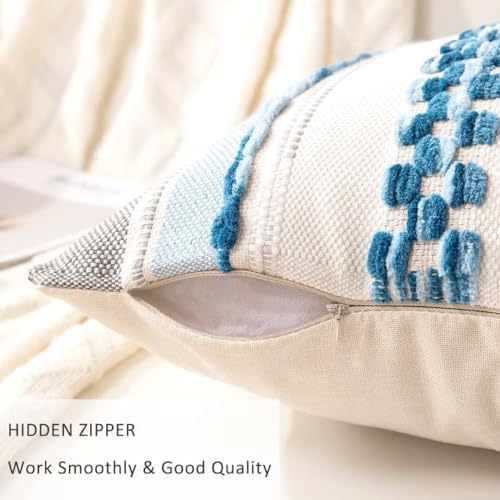 Boho Throw Pillow Covers Decorative Neutral Farmhouse Pillow case - Image 3