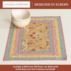 Maison d' Hermine Placemats Set of 4 Reusable 100% Cotton (13"x19") - Image 2