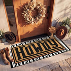 Tinideya 2 Pcs Large Howdy Western Layered Doormat Farmhouse Front Door Mat - Image 4