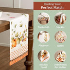 Maison d' Hermine Table Runner 100% Cotton 14.50" x 108" (Single Layer) - Image 5