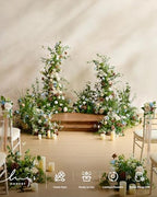 Ling's Moment Green Eucalyptus Garland, 5.9ft, 2pcs - Image 5