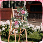 Wedding Arch Decorations 2 Pack, Reusable Artificial Hanging Flowers - Image 6