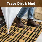 Front Door Mat, Non Slip Outside Entrance Welcome Mat 24"x36" - Image 3