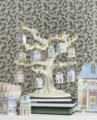 Lenox Ivory Porcelain Christmas Ornament Display Tree - Image 4