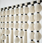 IOWER Large Macrame Wall Hanging Macrame Wall Decor Sphericity Cotton Textile Wall Hanging Boho Wall Decor Art Fiber Yarn Art Handmade 39" Wx39 L - Image 6