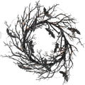 Fun Express 26" Light Up Black Bat Wreath by FunExpress