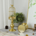 2PCS Iron Birdcage Candle Holder Decorative for Weddings Home Vintage Detachable Centerpieces Tables Hanging Outdoor Indoor Courtyard - Image 4
