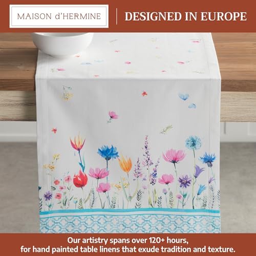 Maison d' Hermine Table Runner 100% Cotton 14.50" x 108" (Single Layer) - Image 2