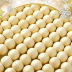 Giegxin 2 Pcs Wood Bead Garland for Christmas Tree 66 Feet Farmhouse - Image 2