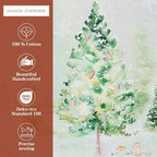 Maison d' Hermine Placemats Set of 4 Reusable 100% Cotton (13"x19") - Image 2