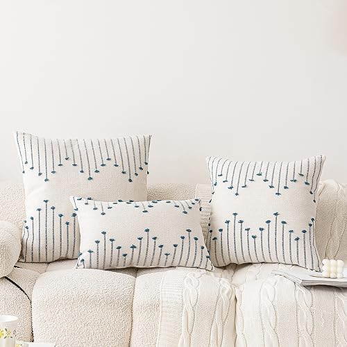 LILEPOY Boho Throw Pillow Covers 20x20 Farmhouse Decorative Pillow case - Image 2