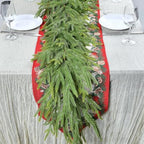 Artificial Norfolk Pine Garlands，(2, 6FT) Ft Tree Christmas Decor by Unknown