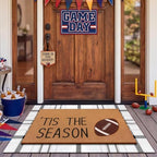 Drydiet 2 Pcs Football Layered Doormats Fall Football Coir Welcome Mat - Image 6
