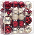 Valery Madelyn 100ct Christmas Tree Decorations Variety Ball Ornaments Set by ValeryMadelyn