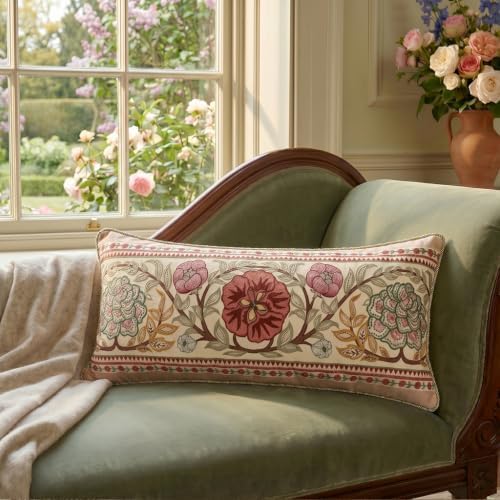 patdrea Designer Velvet Throw Pillow Cover,Set of 2,12"x28"-Kulom C - Image 3