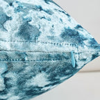 Premium Series, Crushed Velvet Throw Pillow Covers, Luxury Thick Cushion Cases for Home Decor, Ocean Blue, 12x20 Inch, Covers Only - Image 3
