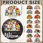 Yousoontic Interchangeable Welcome Sign,Modern Welcome - Image 3