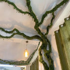 Janinka 8 Pcs 118in Large Bendable Artificial Tree Branches with Moss - Image 6