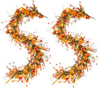 2-Pack 6Ft Fall Garland for Mantel Decoration Sunflower Flower Leaf by YUGALI