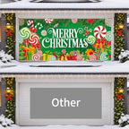 Garage Door Christmas Cover 7x16FT: Garage Merry Christmas Decorations with Bar Magnets & Ropes, Holiday Garage Door Banner Decorative Xmas for Indoor Outdoor [Include Installation Instructions] - Image 3