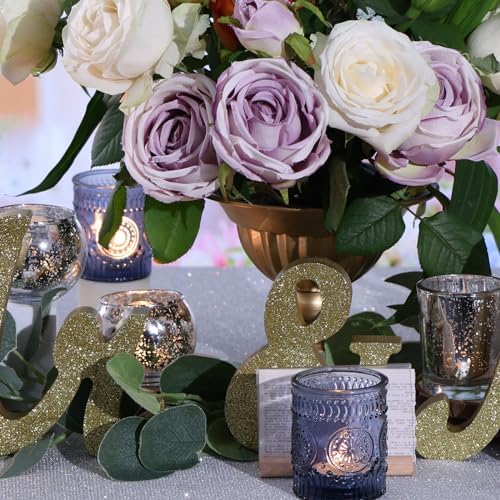 DEVI 48PCS Assorted Votive Candle Holders, Mercury Glass Candle Holder for Party,Wedding Centerpieces for Tables,Birthday Table Decor - Image 2