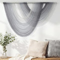 Tempospark Large Macrame Wall Hanging, 59x39 Inch Boho Wall Hanging, Macrame Wall Art Hand-dyed Ombre Design for Bedroom Living Room Apartments Entryways, or Above Bed by Tempospark