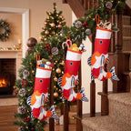 3 Pcs Koi Fish Christmas Stockings Large Fireplace Hanging - Image 5