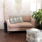· REDEARTH · Boho Textured Handwoven Throw Pillow Cases - Diamond Medley - Image 7