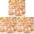 HAVITI 72 Pack Tealight Gold Candle Holders, Votive Tea Light Candle Holder by LOVELIGHTLOVELIFE
