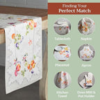 Maison d' Hermine Table Runner 100% Cotton 14.50" x 108" (Double Layer) - Image 5