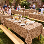 Tegeme 100 Ft x 54 in Stone Backdrop Rock Tablecloth Roll - Image 2