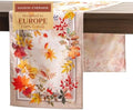 Maison d' Hermine Table Runner 100% Cotton 14.50" x 72" (Double Layer) by MaisondHermine