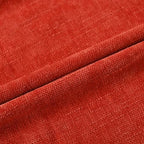 Set of 4 Soft Textured Decorative Throw Pillow Covers 20x20 Inch Cozy Farmhouse Cushion Cover Square Accent Pillow Cases for Bed Couch Sofa Living Room, Red - Image 5